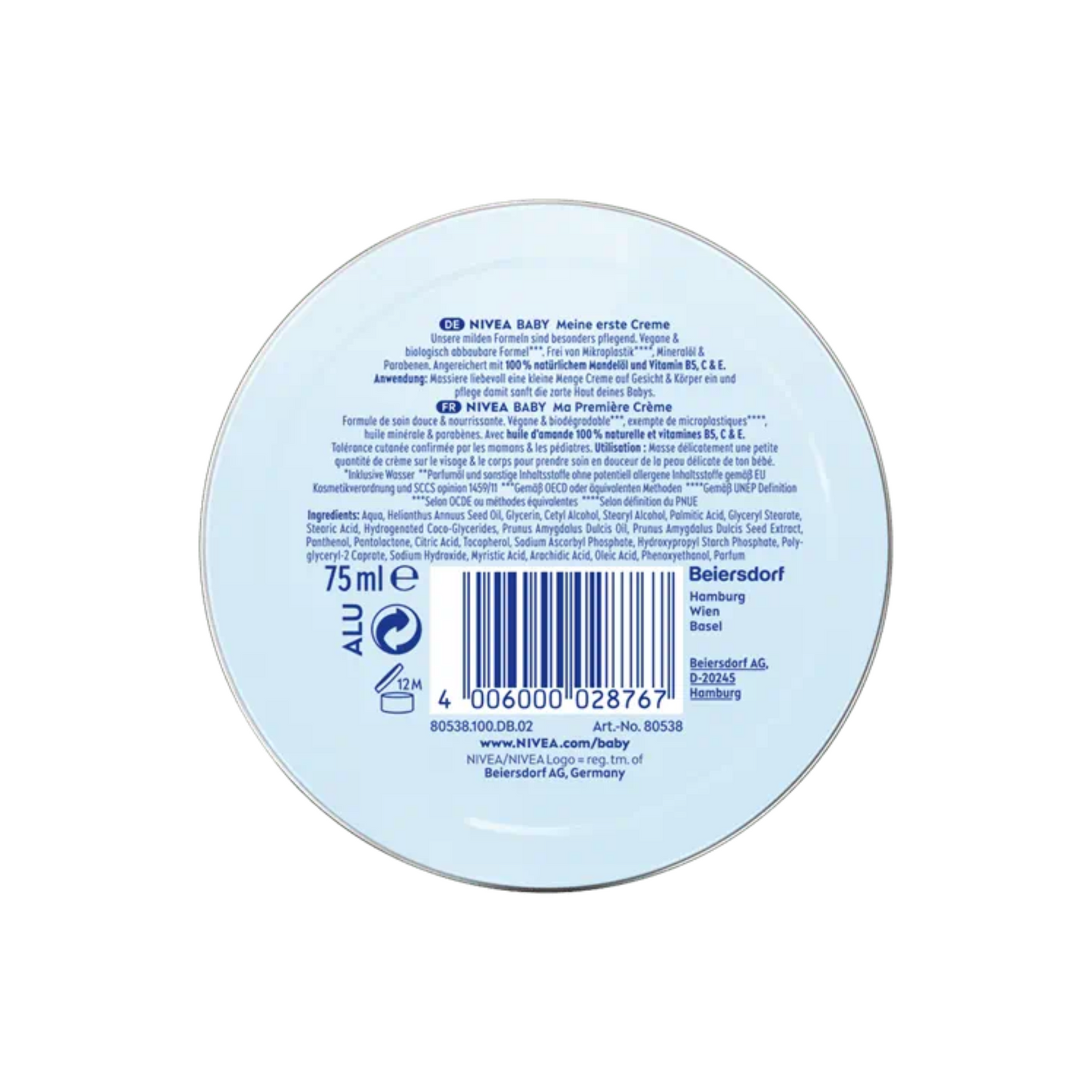 alternate image of nivea baby my first cream