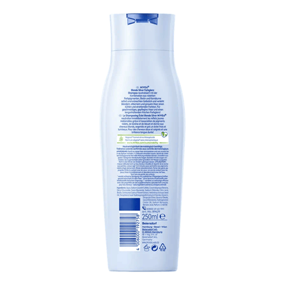 Alternate Image of Blonde Silver Color Shine Shampoo, light blue shampoo bottle with German writing