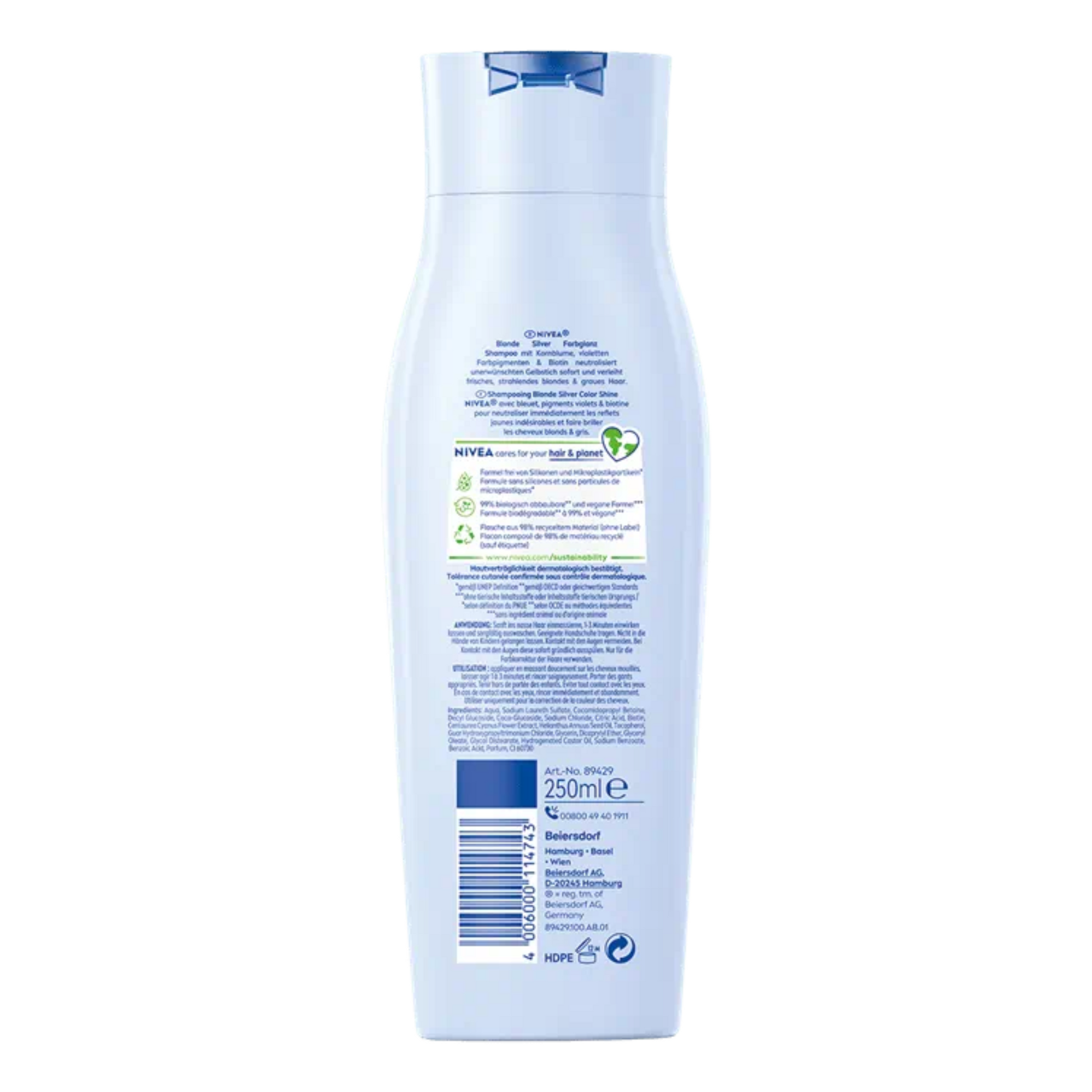 alternate image of nivea blonde silver color shine shampoo
