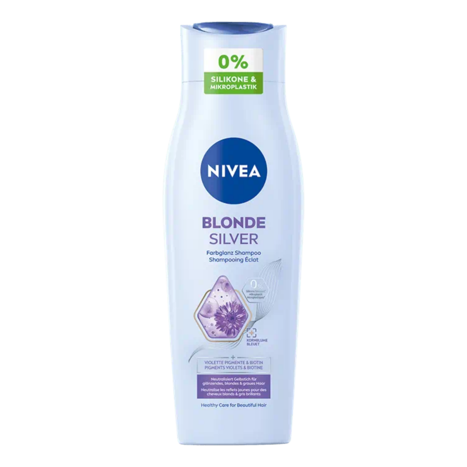 primary image of nivea blonde silver color shine shampoo