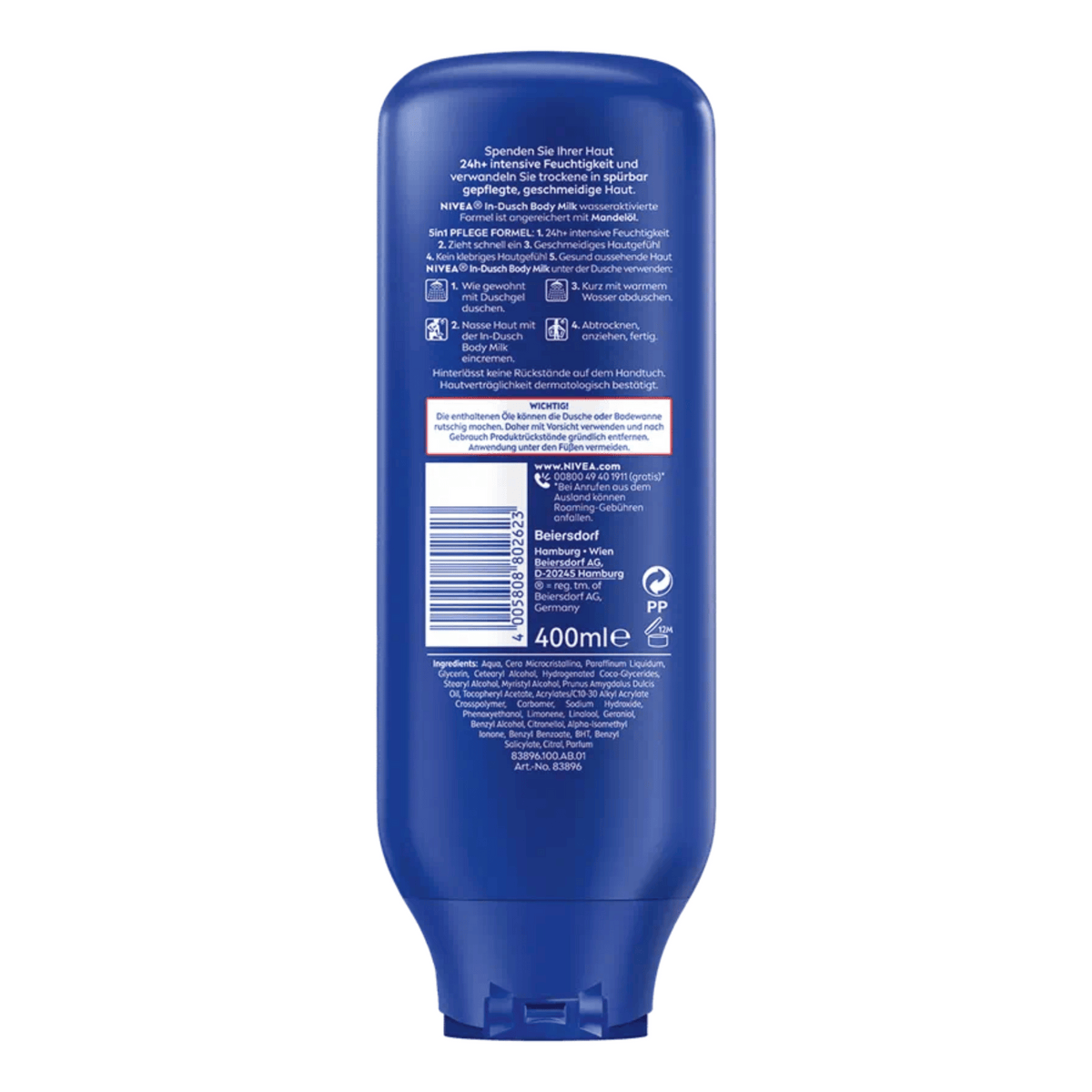 Nivea In-Shower Body Milk (400 ml)