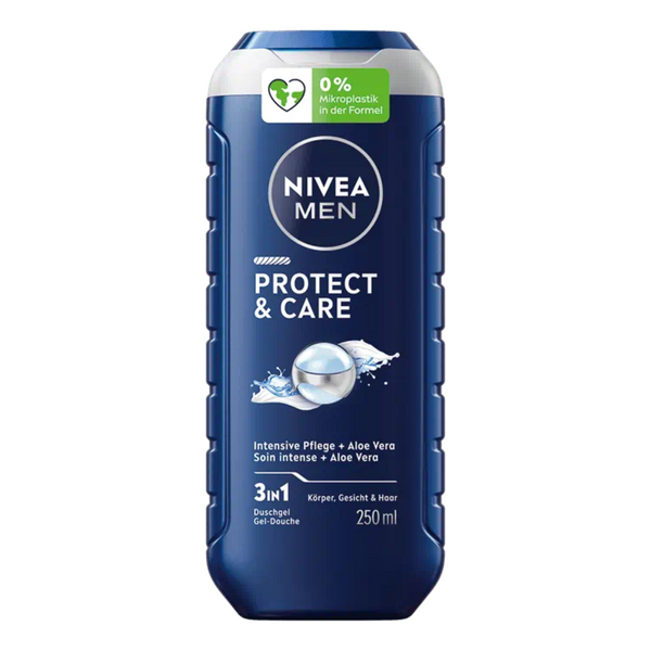 nivea aloe und pflege Nivea Men Protect & Care 3 in 1 Body Wash (250 ml)