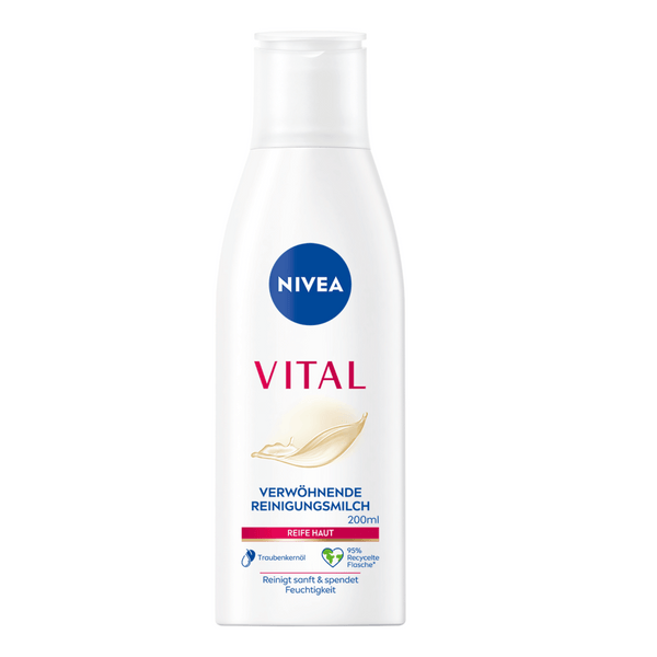 Nivea Vital Pampering Cleansing Milk (200 ml) – Smallflower
