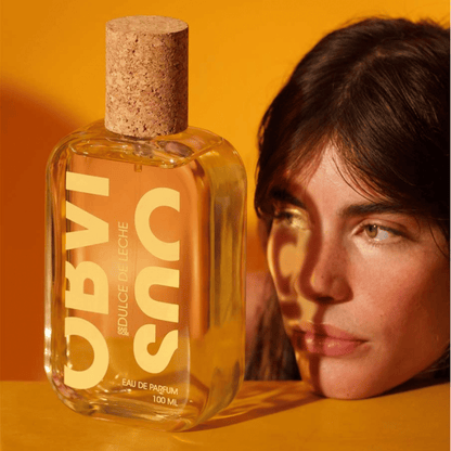 Alternate Image of Dulce de Leche Kakigori EDP, clear perfume bottle with cork cap with model