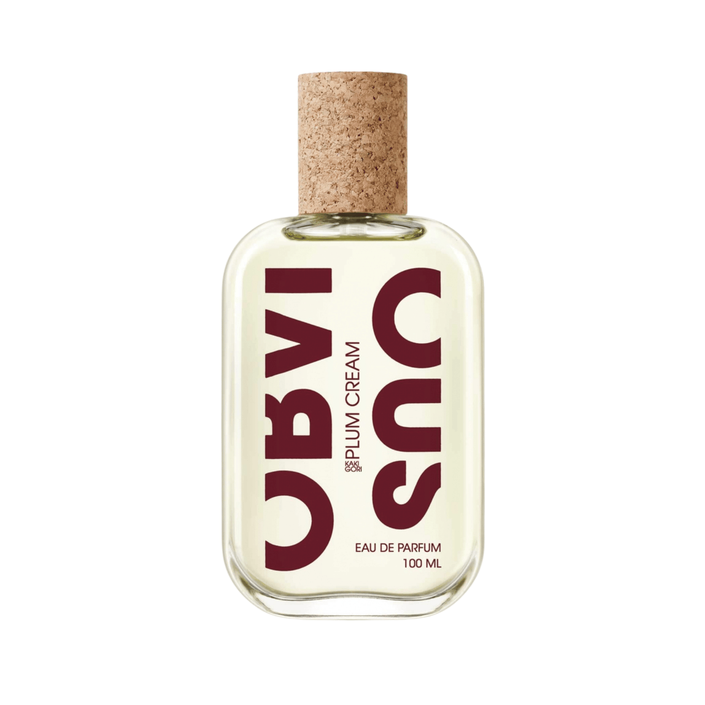 Primary Image of Plum Cream Kakigori EDP, clear perfume bottle with cork cap