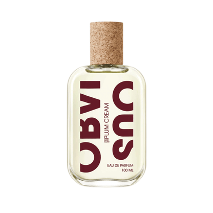 Primary Image of Plum Cream Kakigori EDP, clear perfume bottle with cork cap