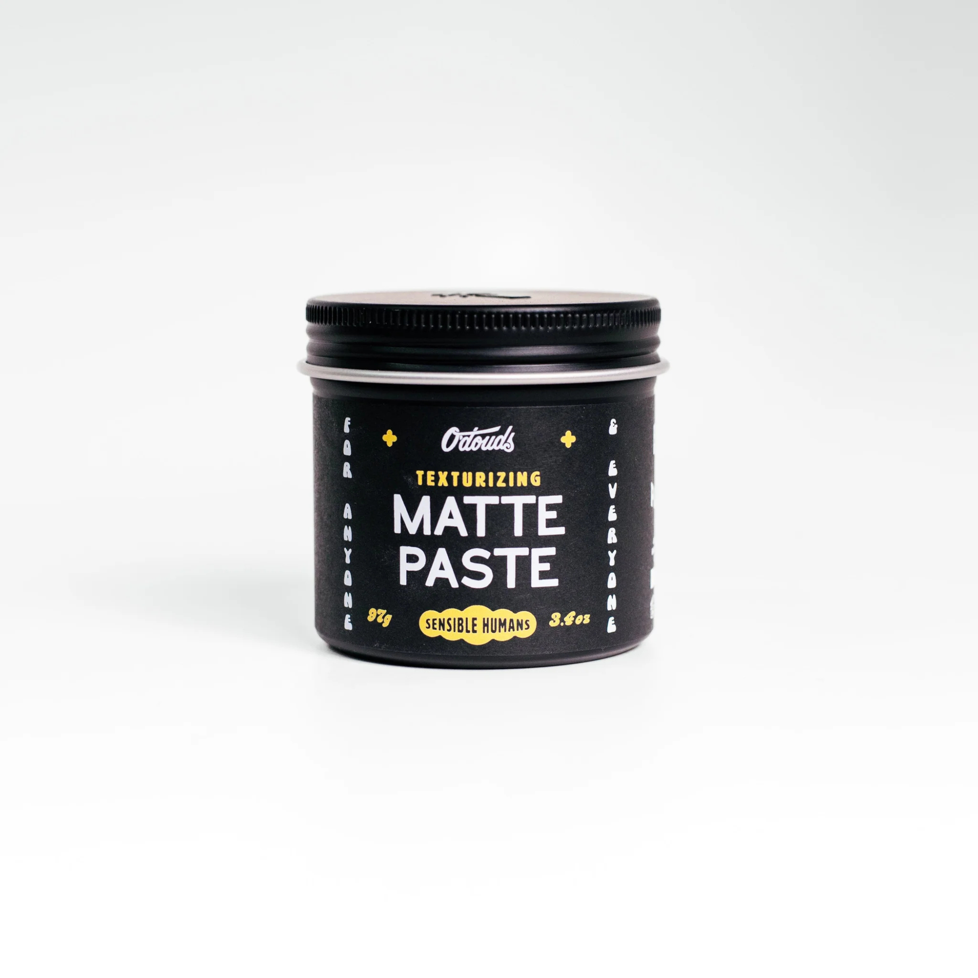 Alternate Image of Matte Paste, black jar with white text