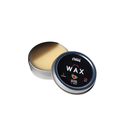 primary image of odouds mustache wax blood orange and bay