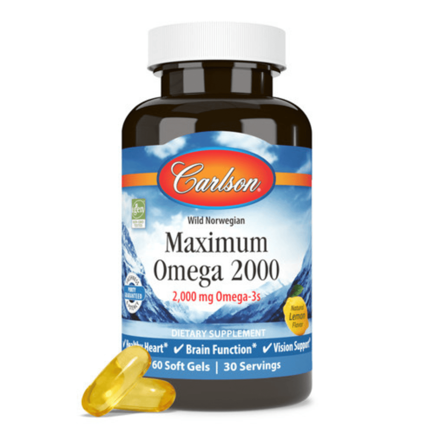 Primary Image of Maximum Omega 2000 Soft Gels