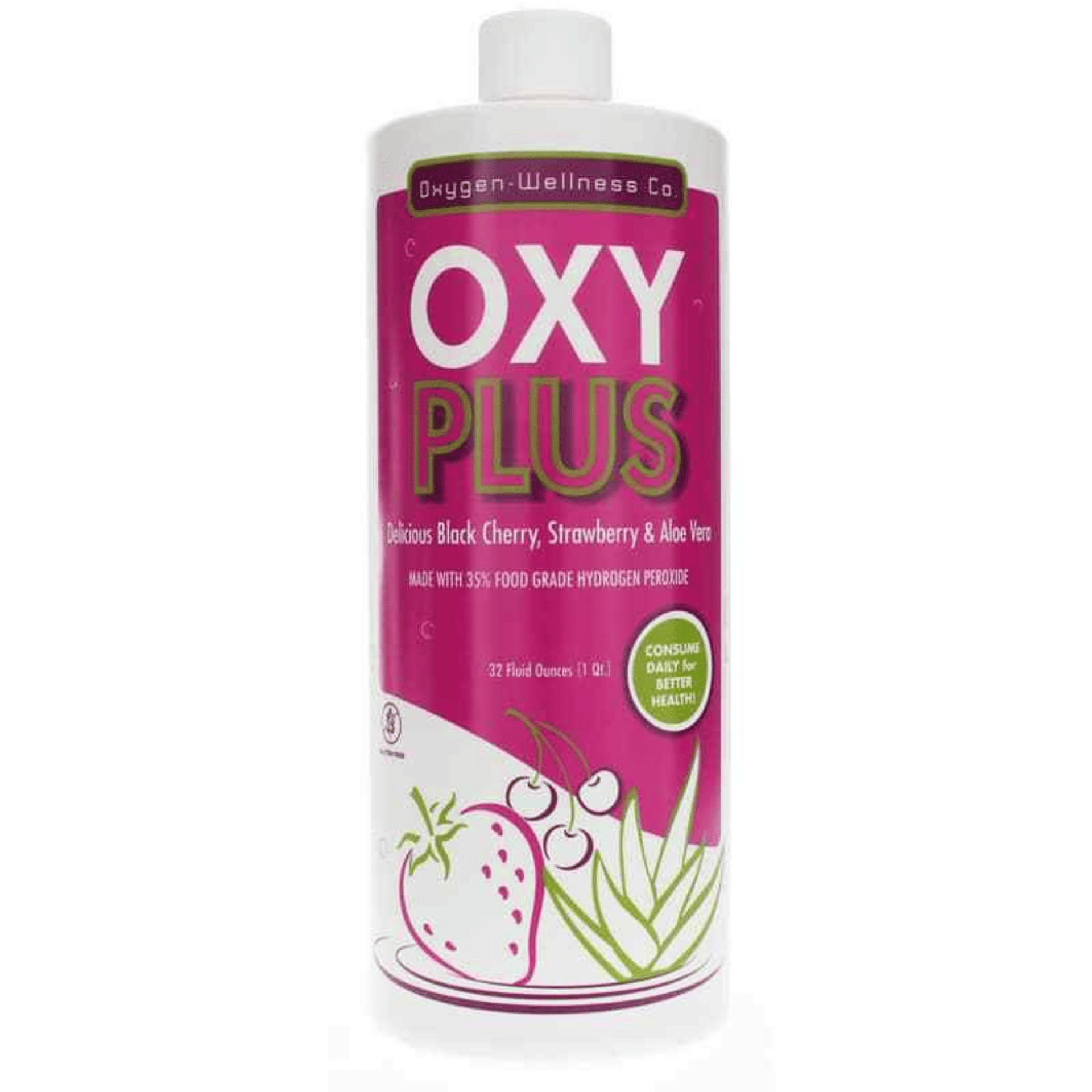 O-W & Company Oxy-Plus Cherry & Strawberry (32 fl oz)  Smallflower