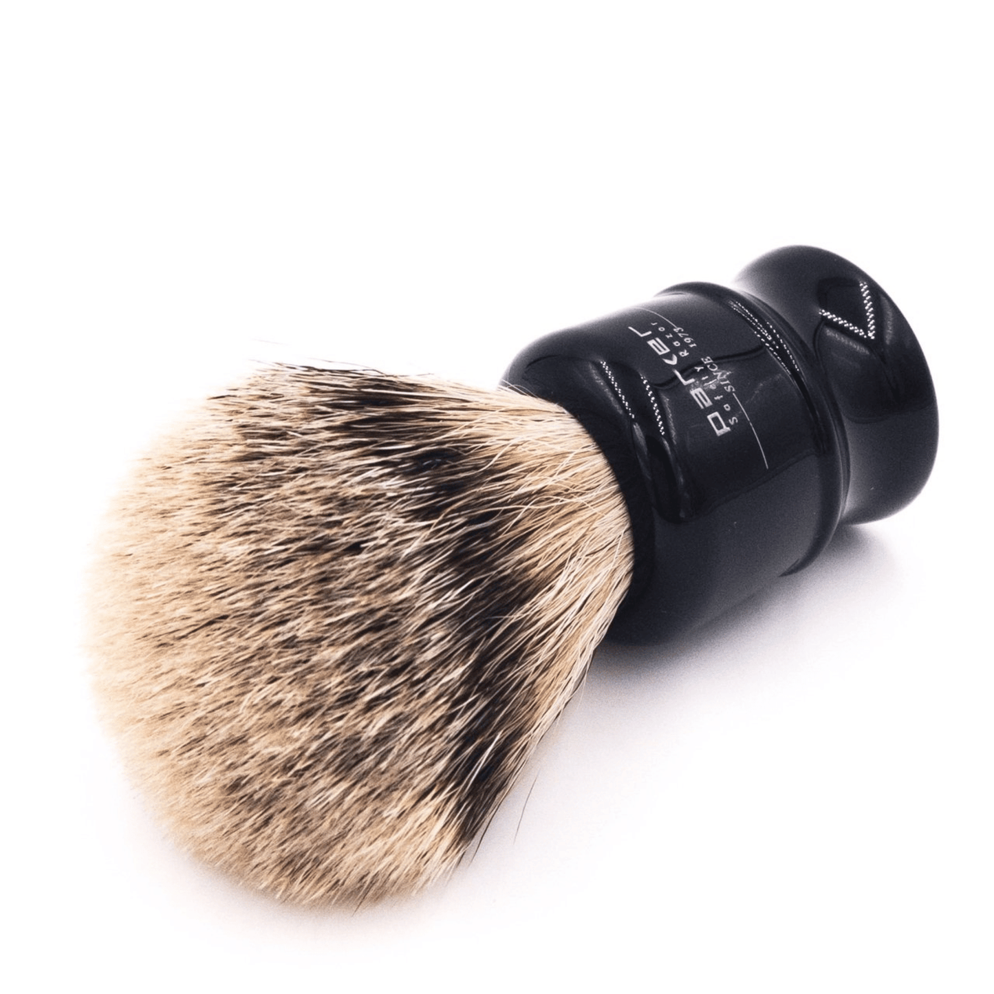 Parker Black Silvertip Badger Travel Shave Brush TRAVBHST (2 piece) #10068059