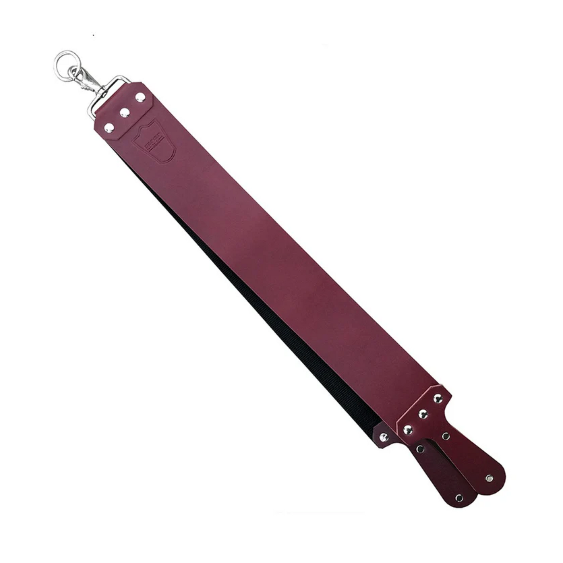 Parker Red Latigo Leather Straight Razor Strop (3