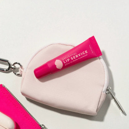 Alternate Image of Lip Service Gloss to Balm Treatment, pink tube and pouch
