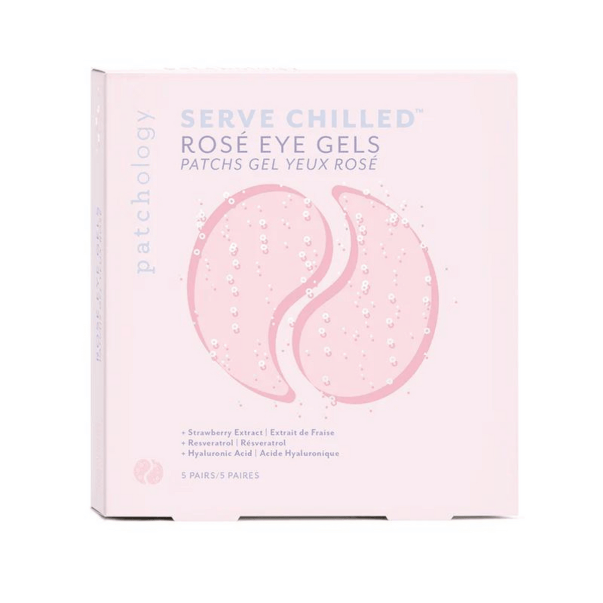 Primary Image of Served Chilled Rose Eye Gels