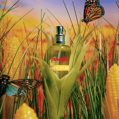 Primary Image of Limited Edition Knee High EDP, perfume bottle with bow