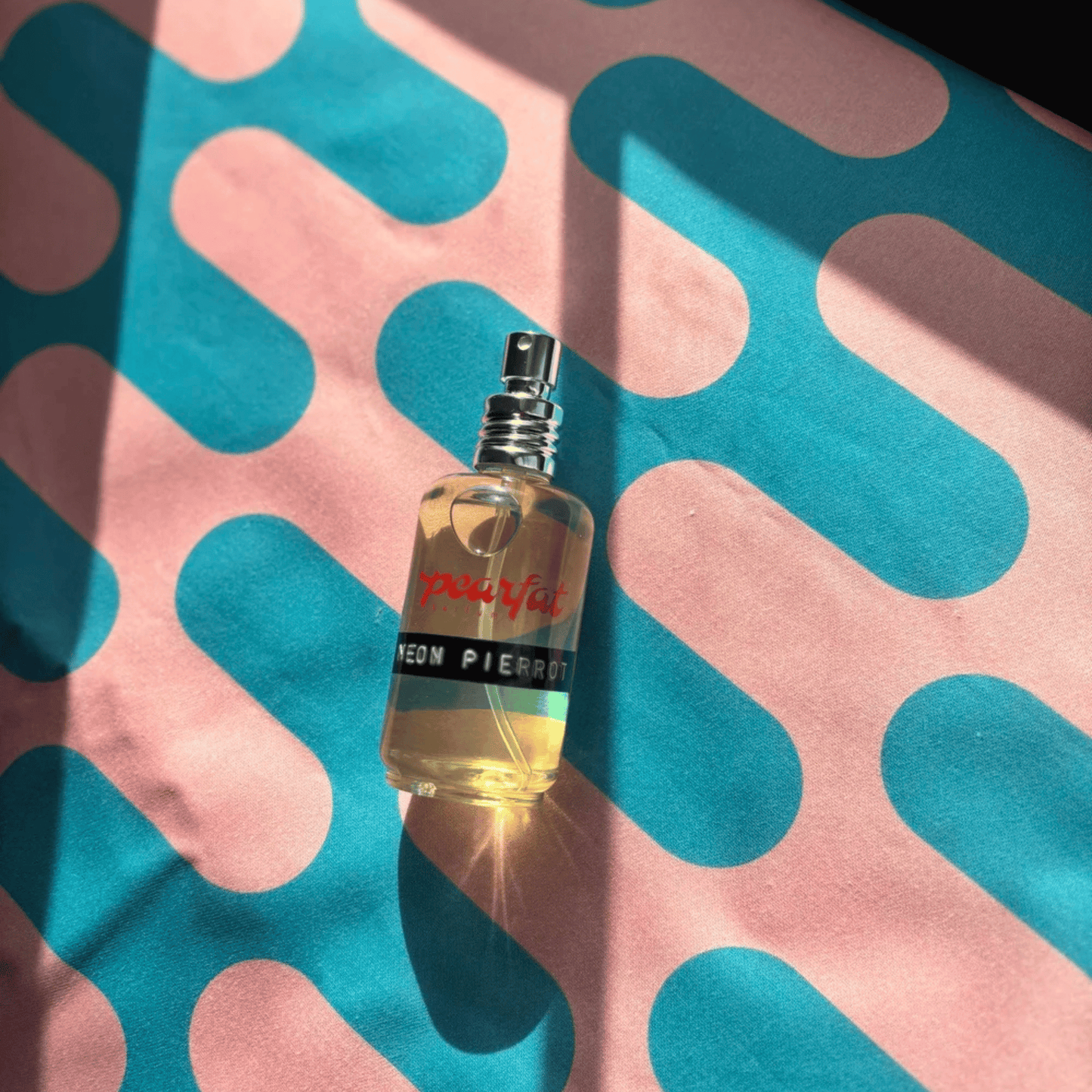 Atlernate Image of Limited Edition Neon Pierrot EDP, perfume bottle wth label