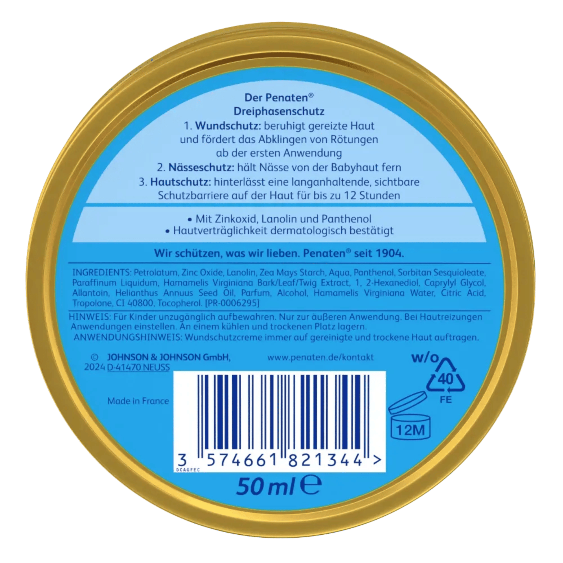 Alternate image of Penaten Baby Cream