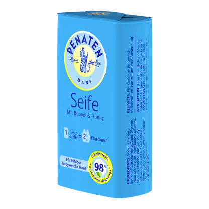 Alternate Image of Baby Soap, blue paper wrapped bar soap