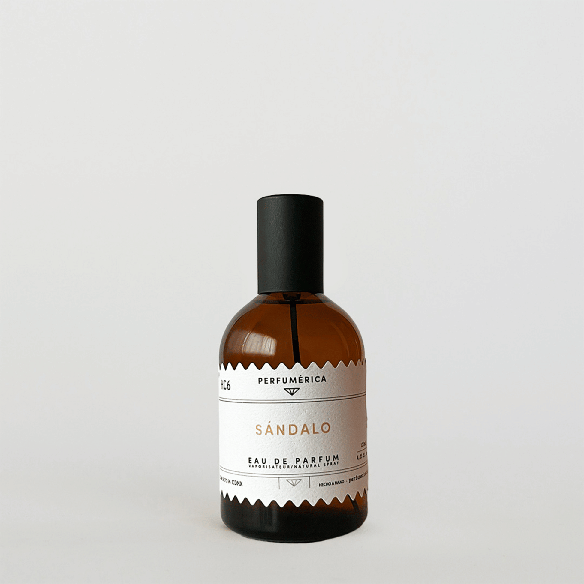 Alternate Image of HC6 Sandalo EDP, amber perfume bottle