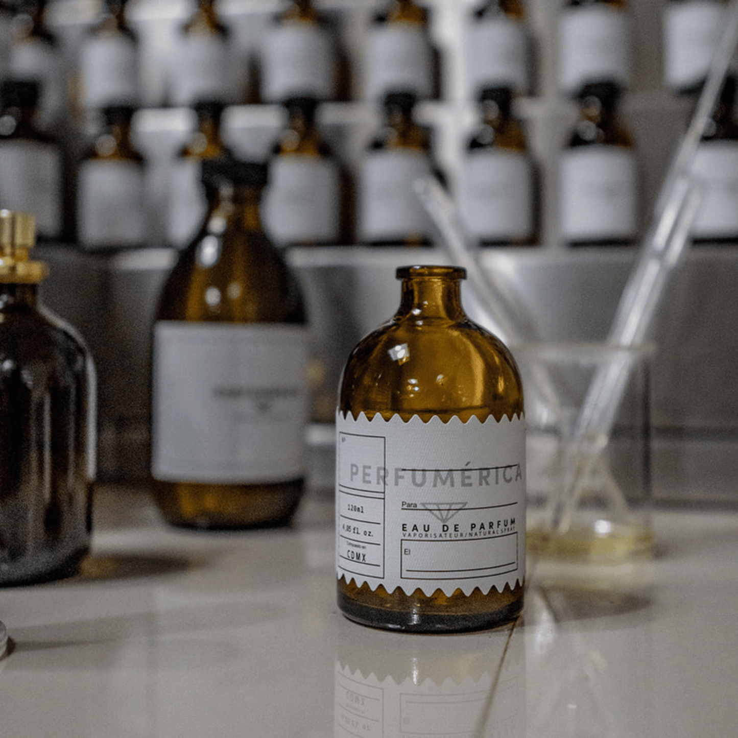 Alternate Image of Perfumerica EDP, amber perfume bottle