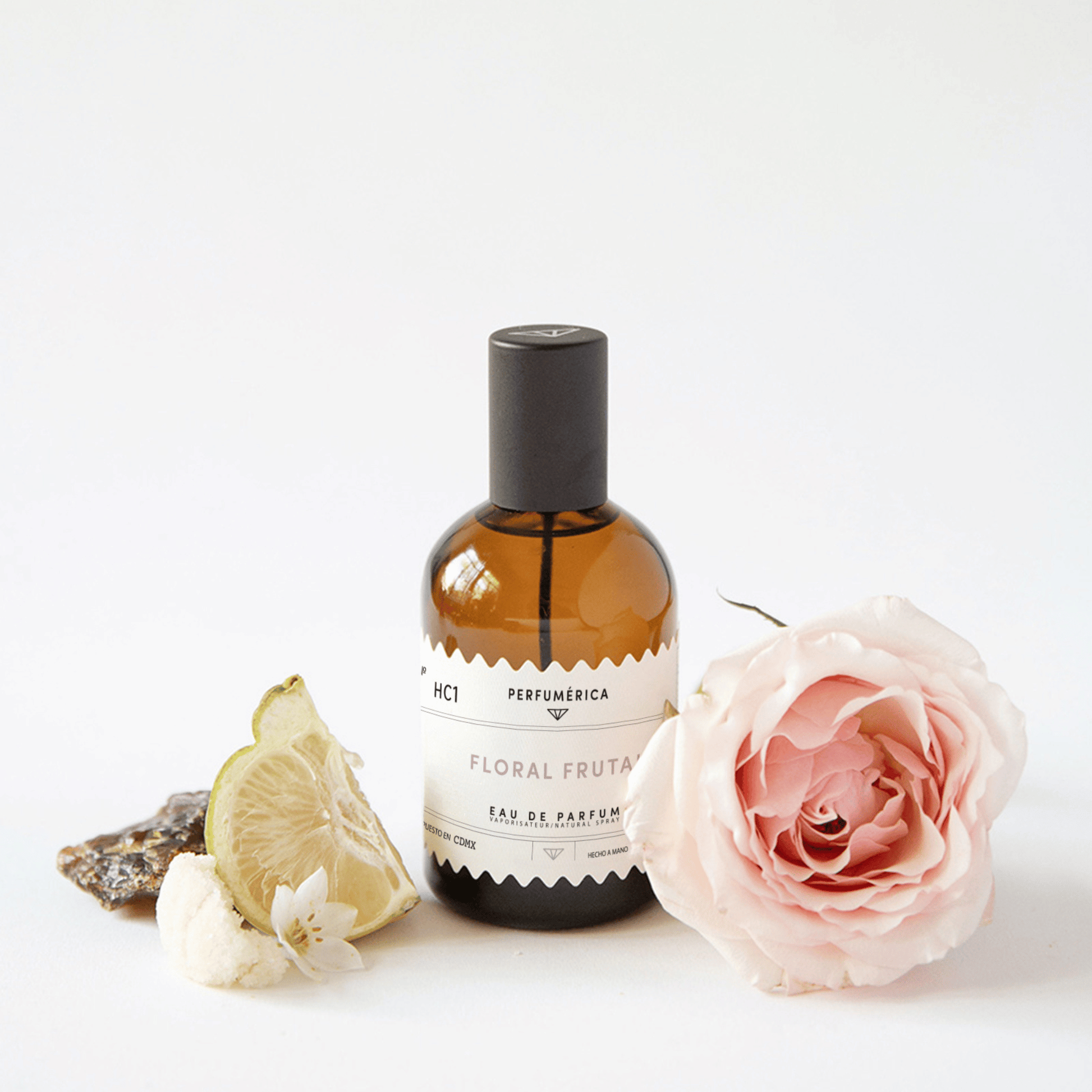 Alternate Image of HC1 Florale Frutal EDP, amber perfume bottle