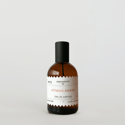 Alternate Image of HC12 Citrico Ambar EDP, amber perfume bottle