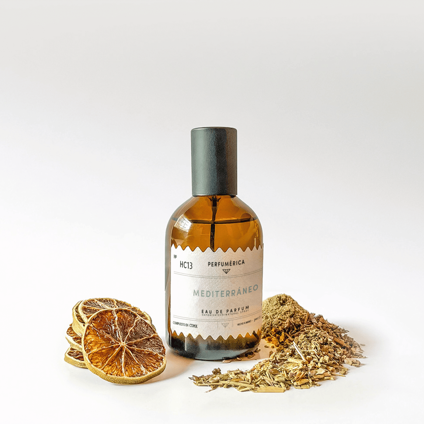 Alternate Image of HC13 Mediterraneo EDP, amber perfume bottle