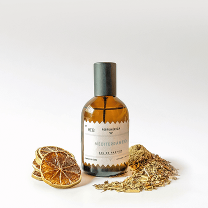 Alternate Image of HC13 Mediterraneo EDP, amber perfume bottle