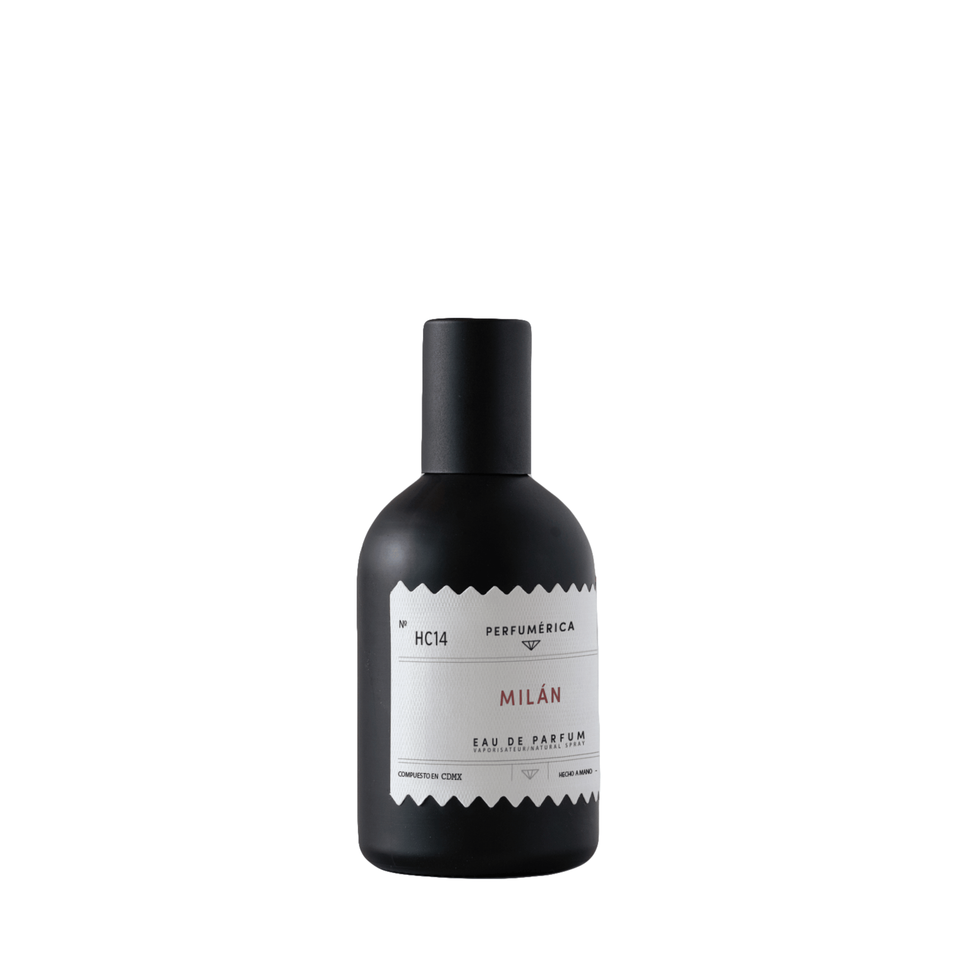 Primary Image of HC14 Milan EDP, black perfume bottle