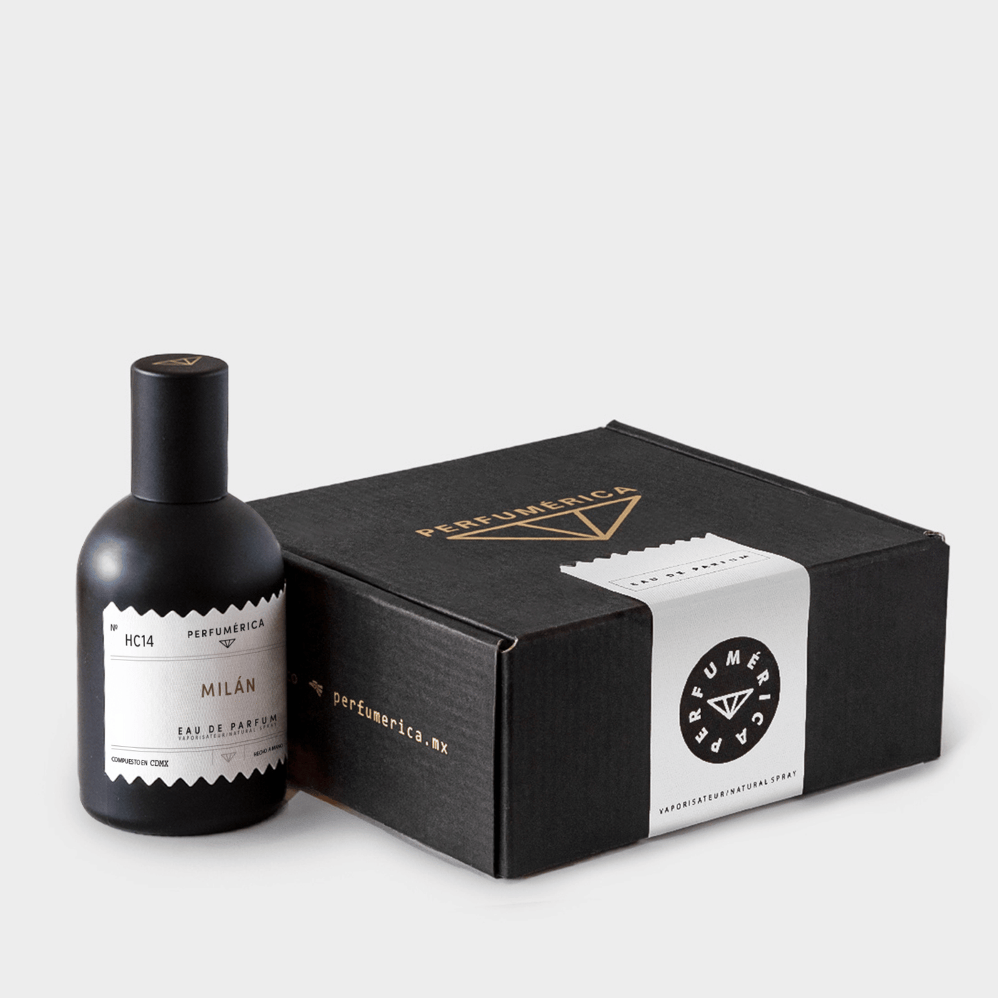 Alternate Image of HC14 Milan EDP, black perfume bottle with box
