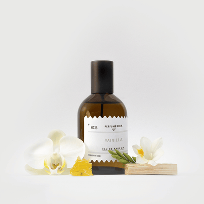 Alternate Image of HC15 Vainilla EDP, amber perfume bottle