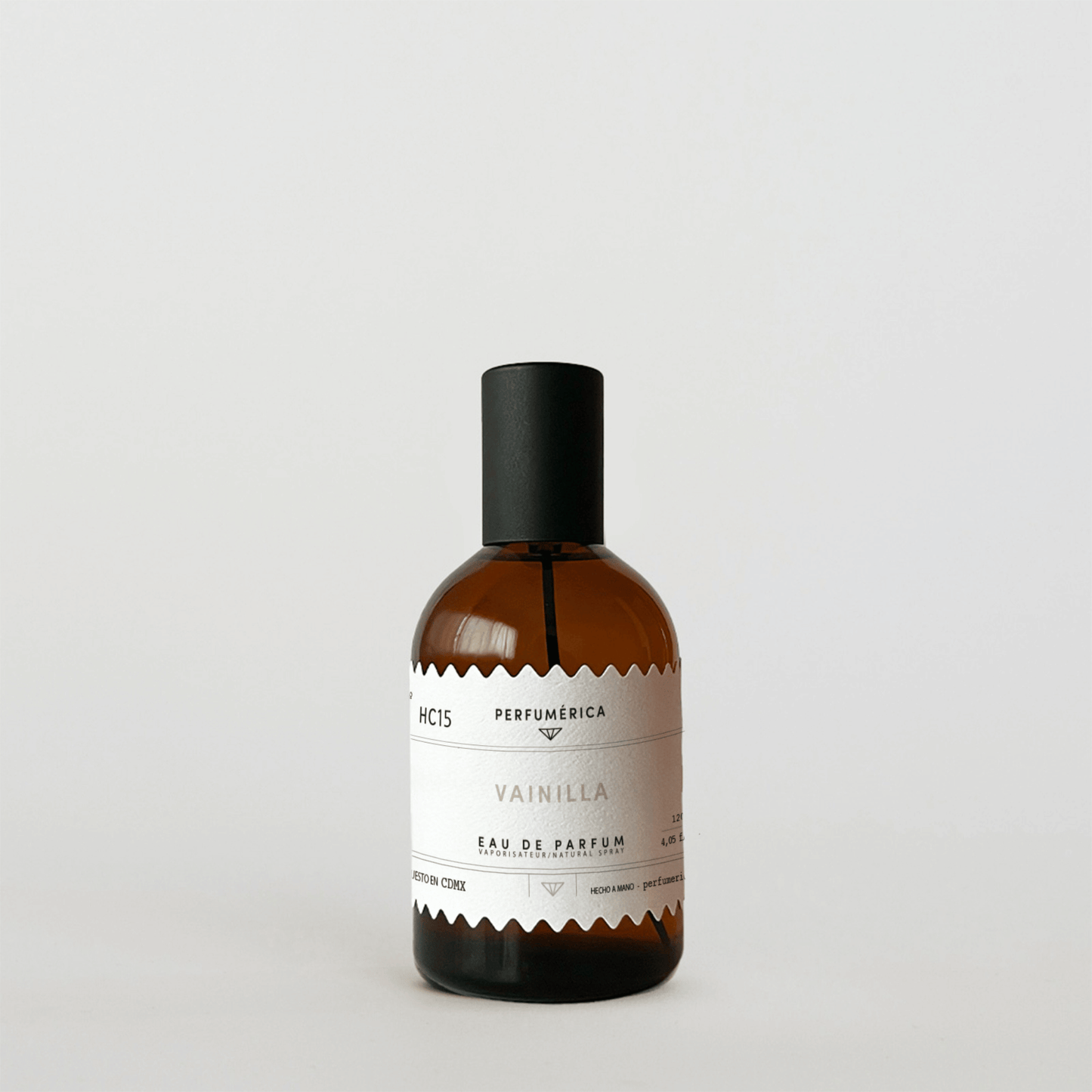Alternate Image of HC15 Vainilla EDP, amber perfume bottle