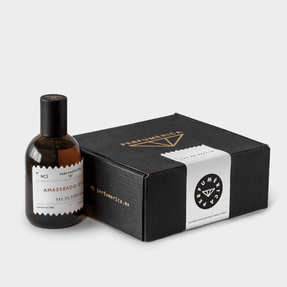 Alternate Image of HC3 Amaderado Chipre EDP, amber perfume bottle with box