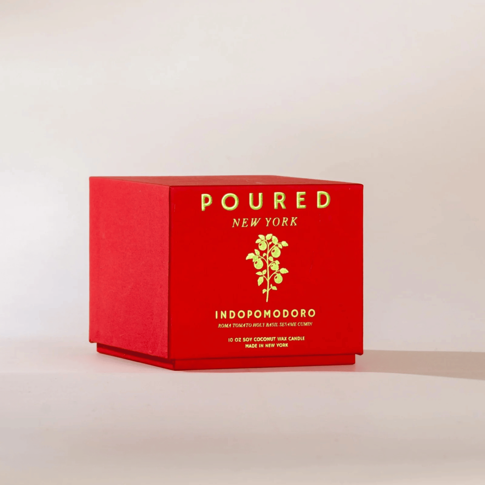 Alternate Image of Indopomodoro Candle, red candle box