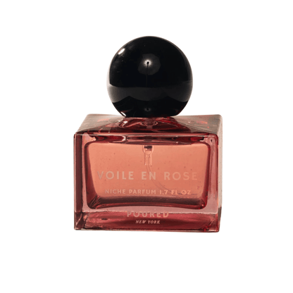 Primary Image of Voile en Rose Parfum, pink square perfume bottle