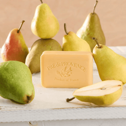 Alternate Image of Golden Pear Bar Soap, soft yellow bar soap