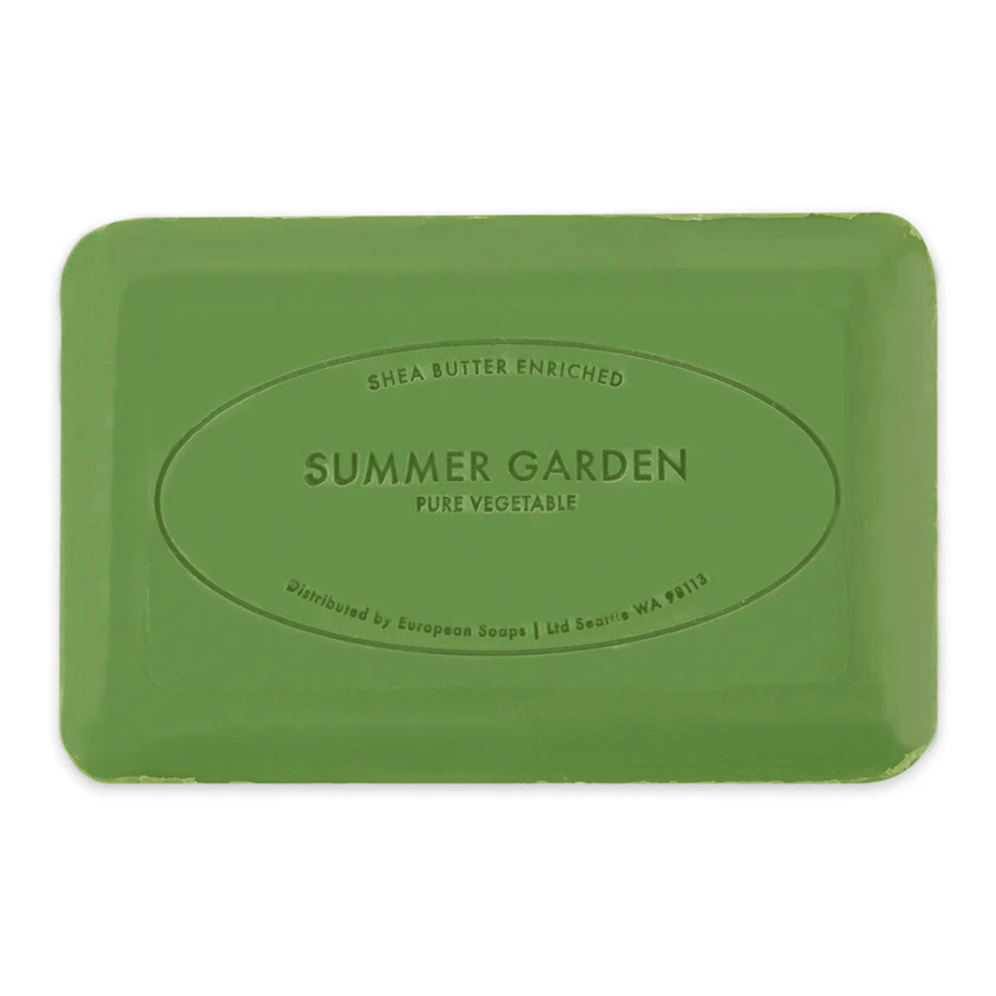 Primary Image of Summer Garden Bar Soap 250 g, green bar soap