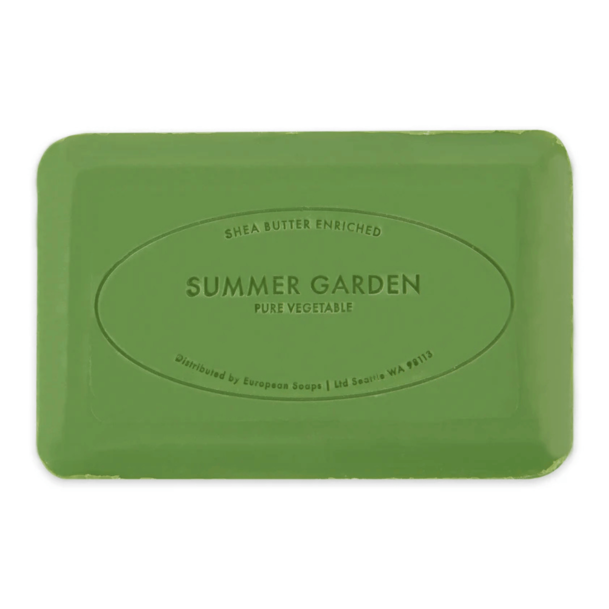 Primary Image of Summer Garden Bar Soap 250 g, green bar soap