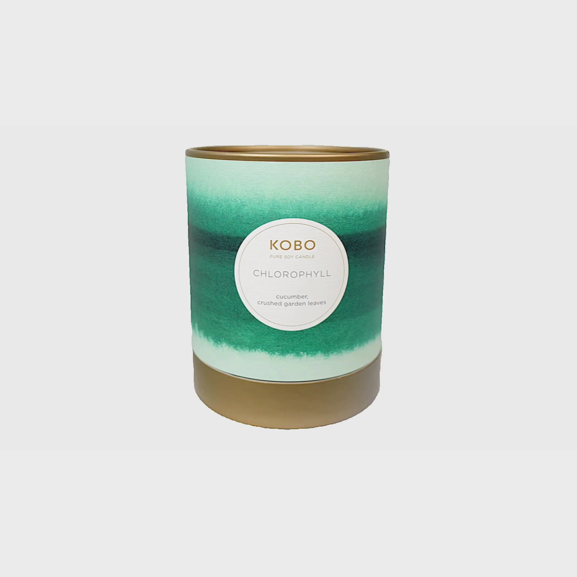 Alternate Image of Alternate Image of Watercolor Chlorophyll Candle