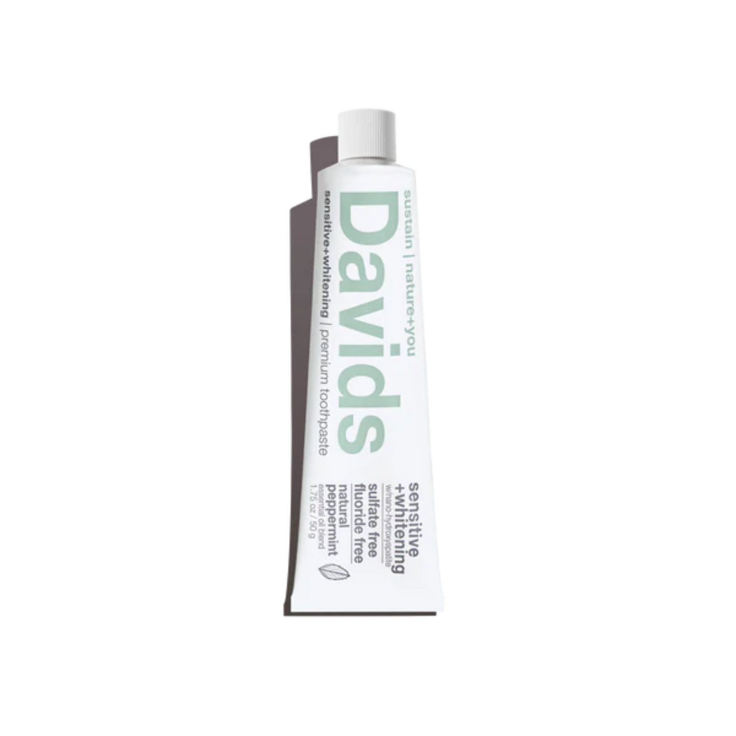 Primary Image of Sensitive + Whitening Peppermint Toothpaste - Travel Size