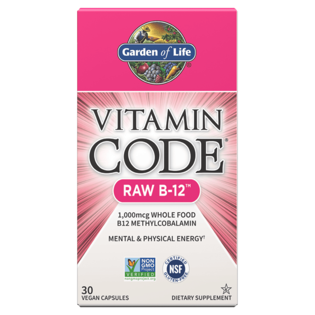 Primary Image of Vitamin Code Raw B-12