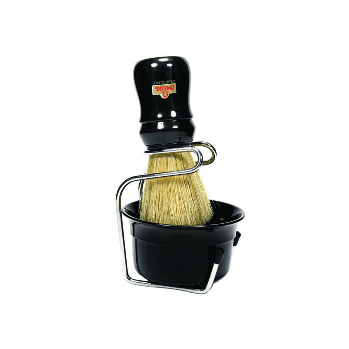 Alternate Image of Omega Black Professional Brush, Stand and Bowl Set  Stand