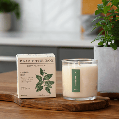 Alternate Image of Crushed Mint Plant the Box Candle