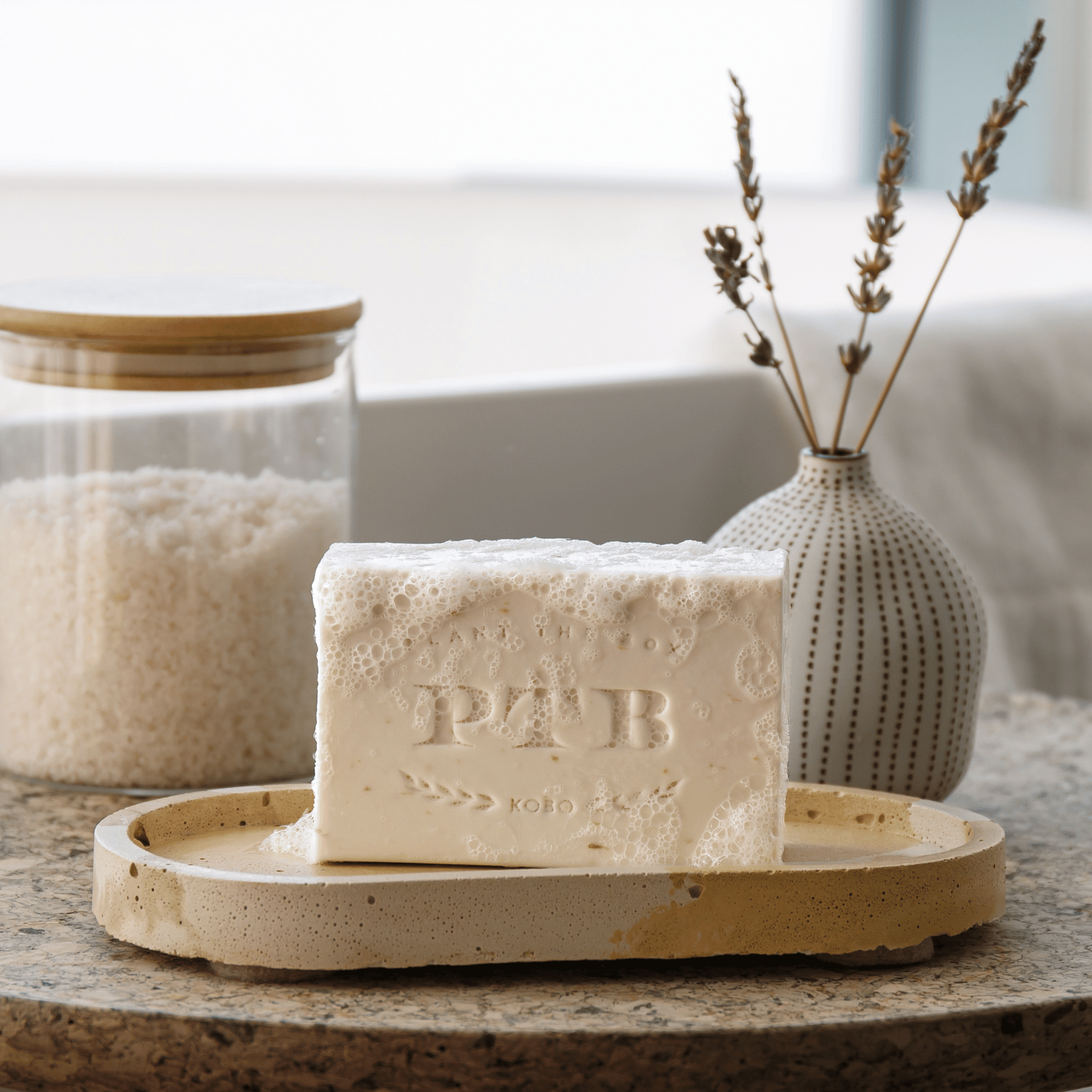 Alternate image of ptb heath lavender soap