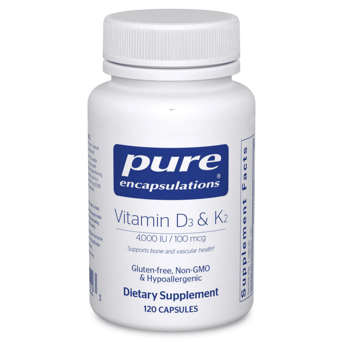 Primary Image of Vitamin D3 & K2 Capsules