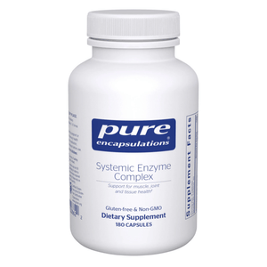 Primary Image of Systemic Enzyme Complex, white supplement bottle