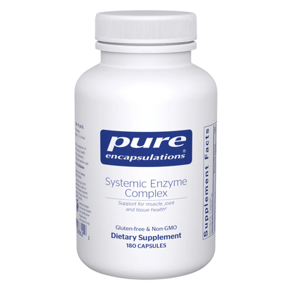 Primary Image of Systemic Enzyme Complex, white supplement bottle
