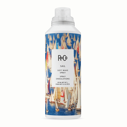 Primary Image of SAIL Soft Wave Spray, white spray bottle with illustrated label