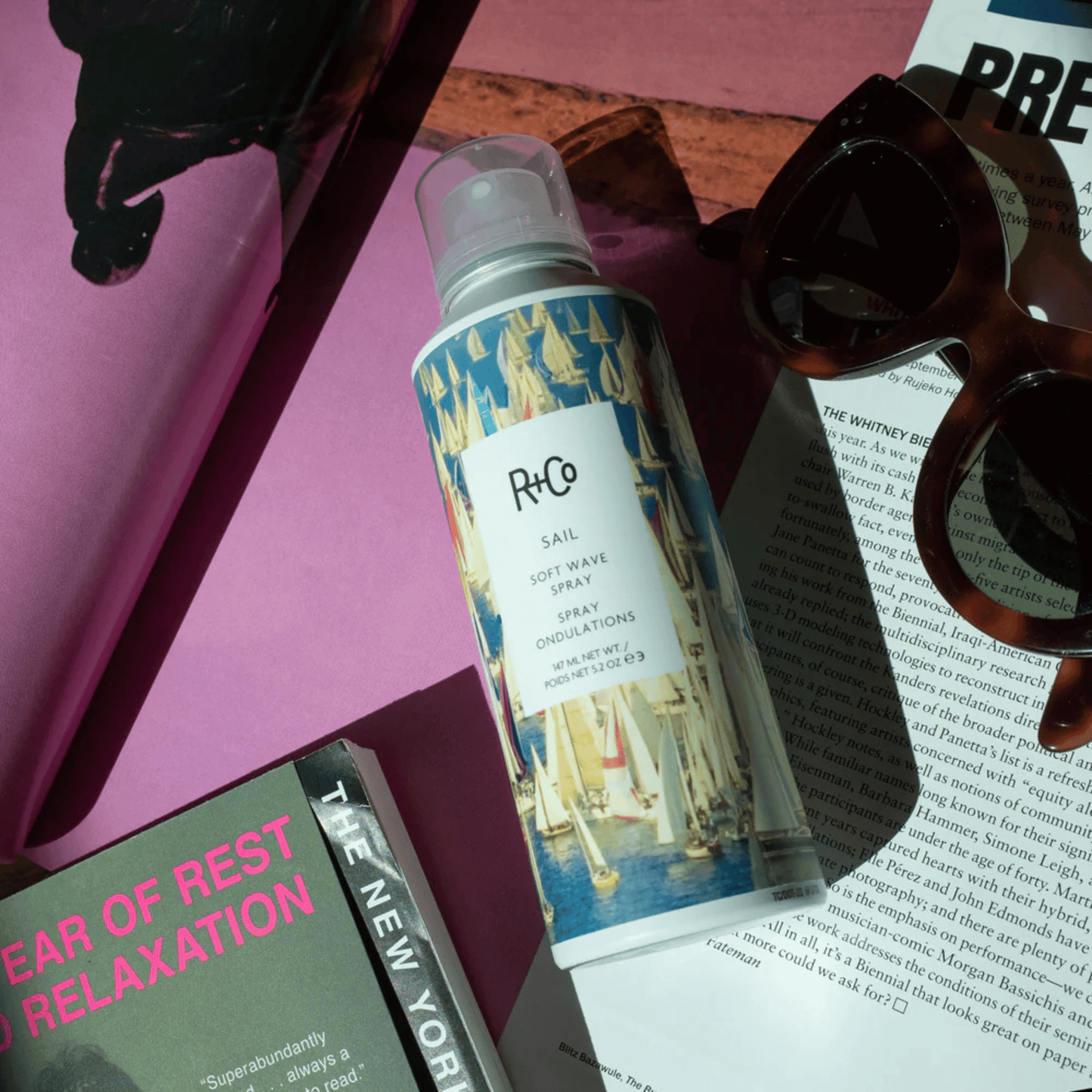 Alternate Image of SAIL Soft Wave Spray, white spray bottle with illustrated label