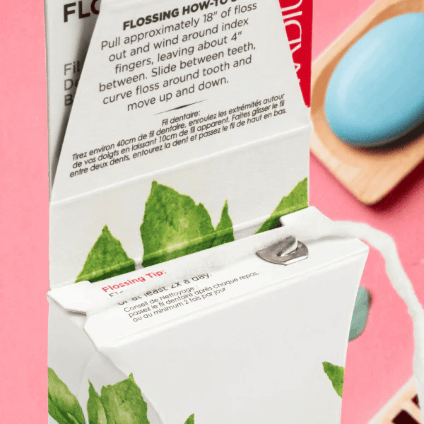 Alternate Image of Vegan Sponge Floss, dental floss package